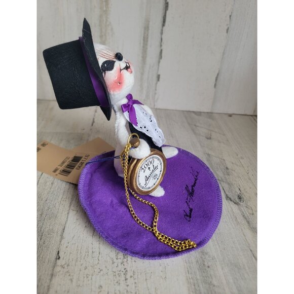 Annalee celebrate 2000 mouse new year vintage doll Society - Picture 4 of 6